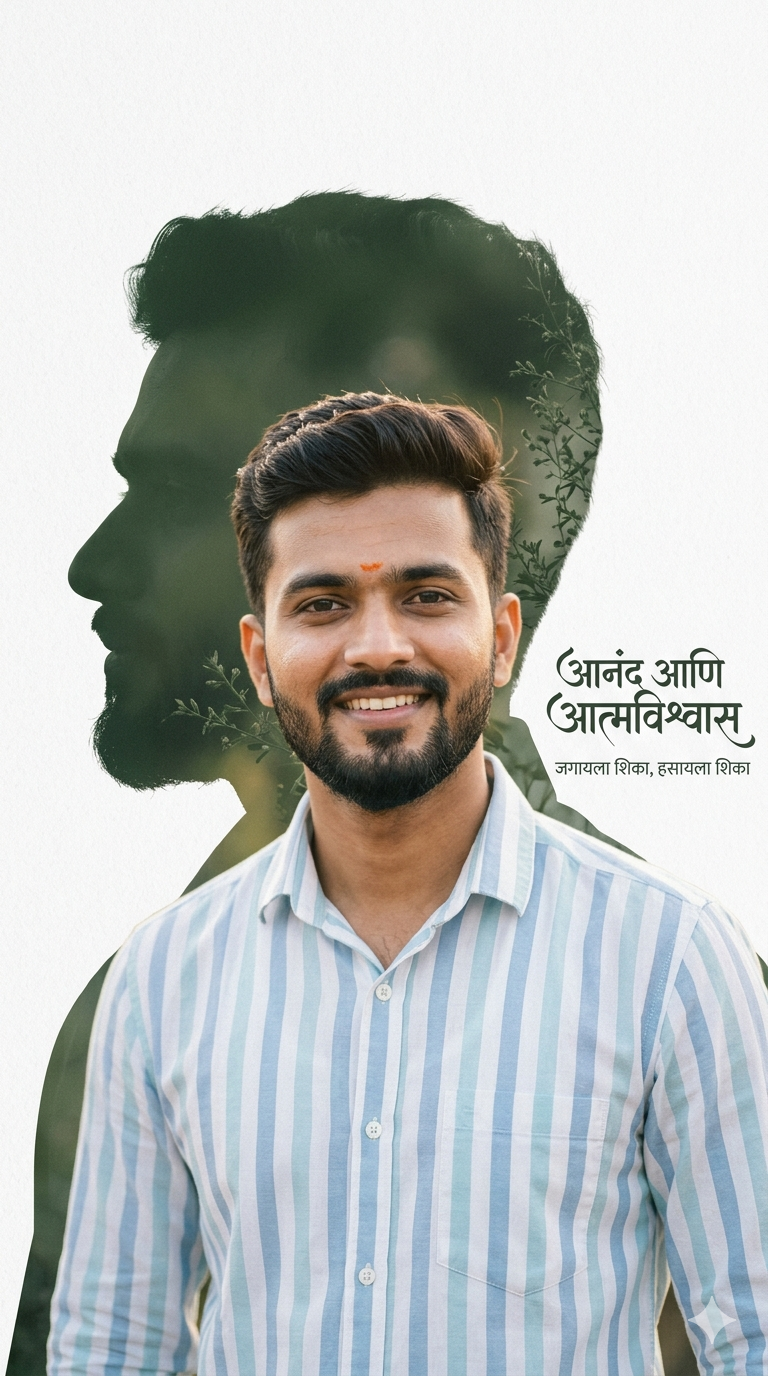 man smiling
